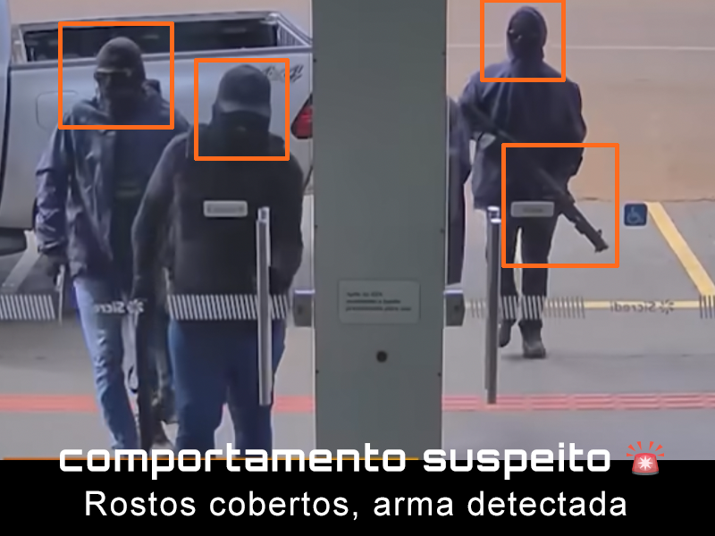 Detecção de suspeito