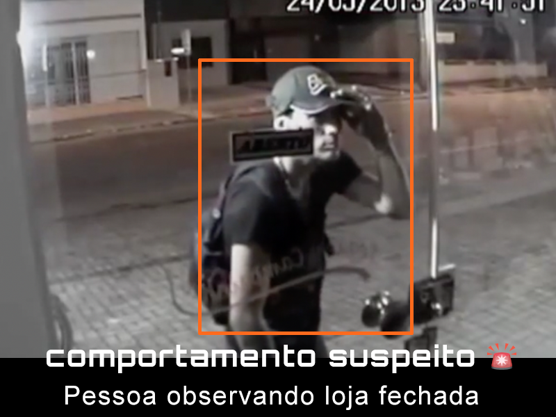 Detecção de suspeito